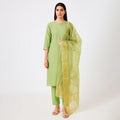 3 Pcs Women's Unstitched Plain Suit
