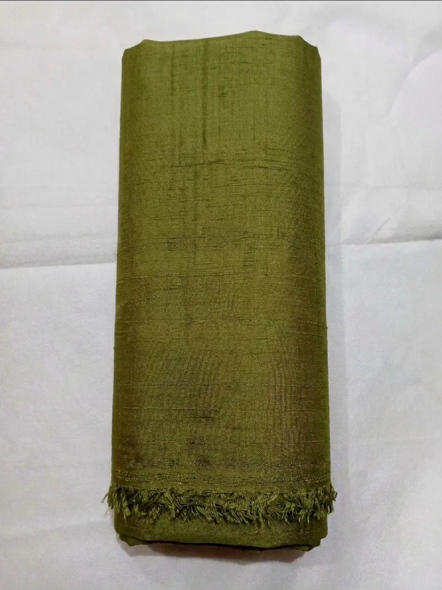 2 Pcs Women's Unstitched Plain Suit