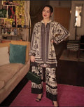 HANIA AMIR Full Printed Swiss Lawn 38 Chest Black Set