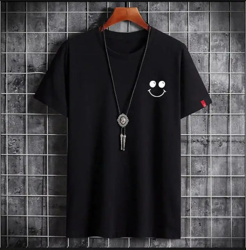 1 Pc Men's Cotton Printed T-Shirt