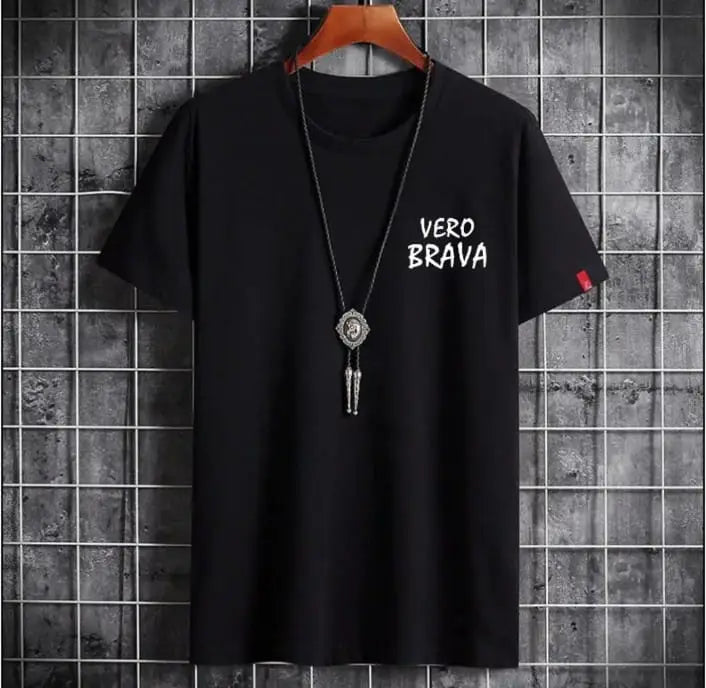1 Pc Men's Cotton Printed T-Shirt