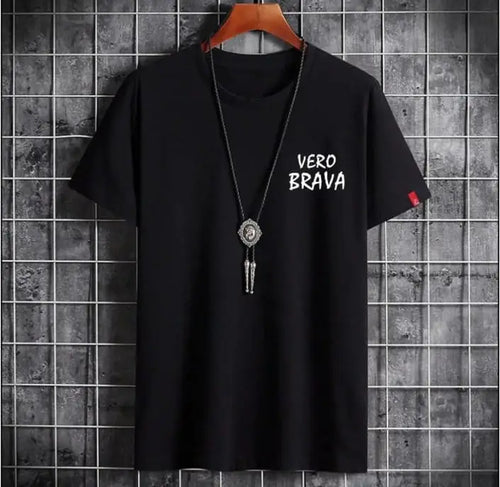 1 Pc Men's Cotton Printed T-Shirt