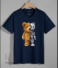 1 Pc Men's Cotton Printed T-Shirt
