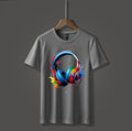 1 Pc Men's Cotton Printed T-Shirt