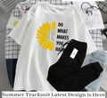 2 Pcs Women's Stitched Cotton Printed Tracksuit