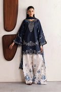 3 Pcs Women's Unstitched Embroidered Suit with wool shwl